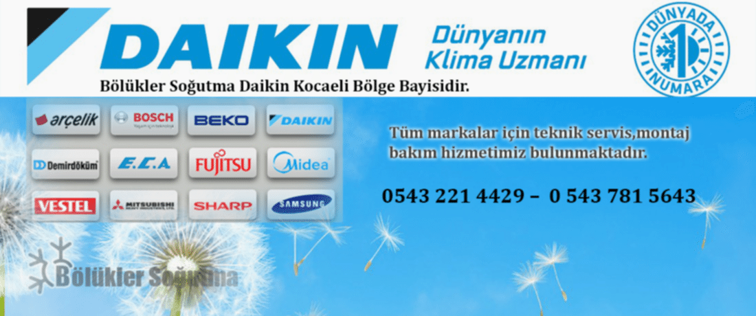 Bölükler Soğutma - Darıca Klima Servisi
